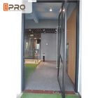 商業アルミニウム ドアの黒い色、長い寿命の単一のピボット ドア ヒンジのピボット ドアの二重ピボット ドアのピボット蝶番