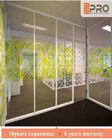 顧客用オフィスの壁のディバイダーは緩和されたガラス カスタマイズされたサイズと仕切る