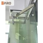 Frameless現代オフィスは明確な色5/8/12MMのガラス厚さを仕切る
