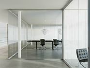 アルミニウム フレームの緩和されたガラス現代オフィス/オフィス部屋ディバイダーの仕切りは仕切る