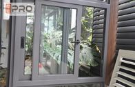 オフィスのスライド ガラスの窓を取付けること容易な健全な、断熱材のアルミニウム横のスライディング ウインドウ