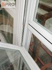 上塗を施してある単一の掛けられた窓の習慣を持ち上がるハリケーンの影響フランスのWindowsの上で粉にしなさい