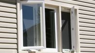 125mmの建築カーテンのアルミニウム開き窓Windows