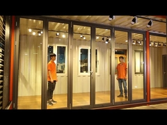 外部 アルミガラス 二重パティオ スライディングドア 防水 オーダーメイド