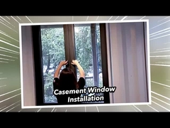 2mm アルミ 双窓 プレミアム 耐候 滑りガラス ドア 2.1m 高さ