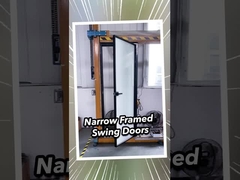 2mm アルミ 双窓 プレミアム 耐候 滑りガラス ドア 2.1m 高さ