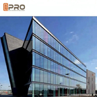 商業用建物用の耐熱ガラスカーテンウォール 低温Eスパインカーテンウォール 大サイズ