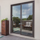 内部の装飾的な寝室のアルミニウム スライド ガラス ドアおよび窓の環境友好的な接着剤のスライドのドアのアルミニウム プロフィール