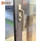 オーストラリアの反騒音のアルミニウム スライド ガラス ドア システムはサイズのスライド・ゲートのドアの納屋の大戸の滑走をカスタマイズした