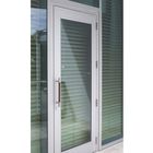 住宅の家色の任意タイプの蝶番ののための単一の窓ガラスの内部アルミニウム ガラス ドアはドアの価格をドア ヒンジ