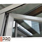 カスタマイズされたサイズのアルミニウムbifold窓の二重ガラスの6063-T5プロフィールのアルミニウム開き窓Windows